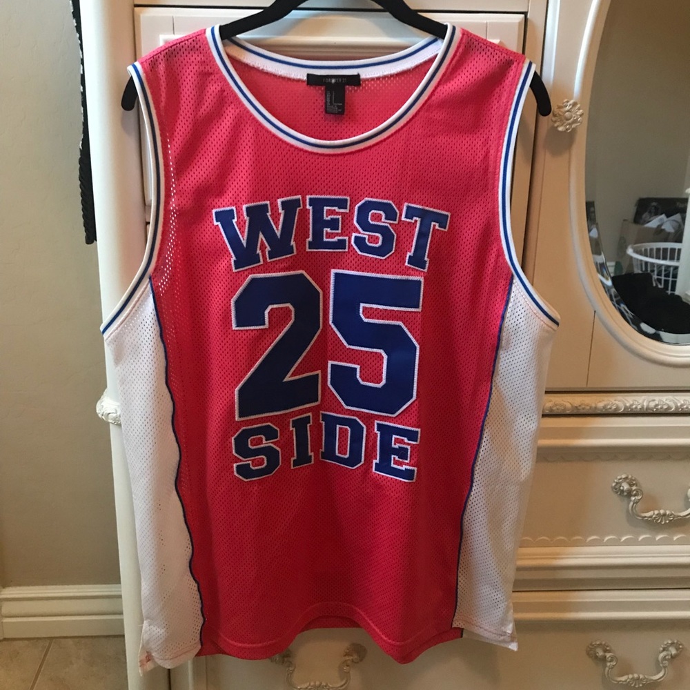 Forever 21 West Side basketball jersey